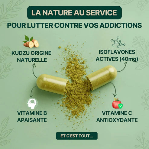DOPAVIE 40 mg d’isoflavone Extrait de Kudzu - 100% Naturel